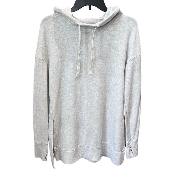 Athleta Sayulita Women’s Pullover Hoodie Size Medium grey - Picture 2 of 13